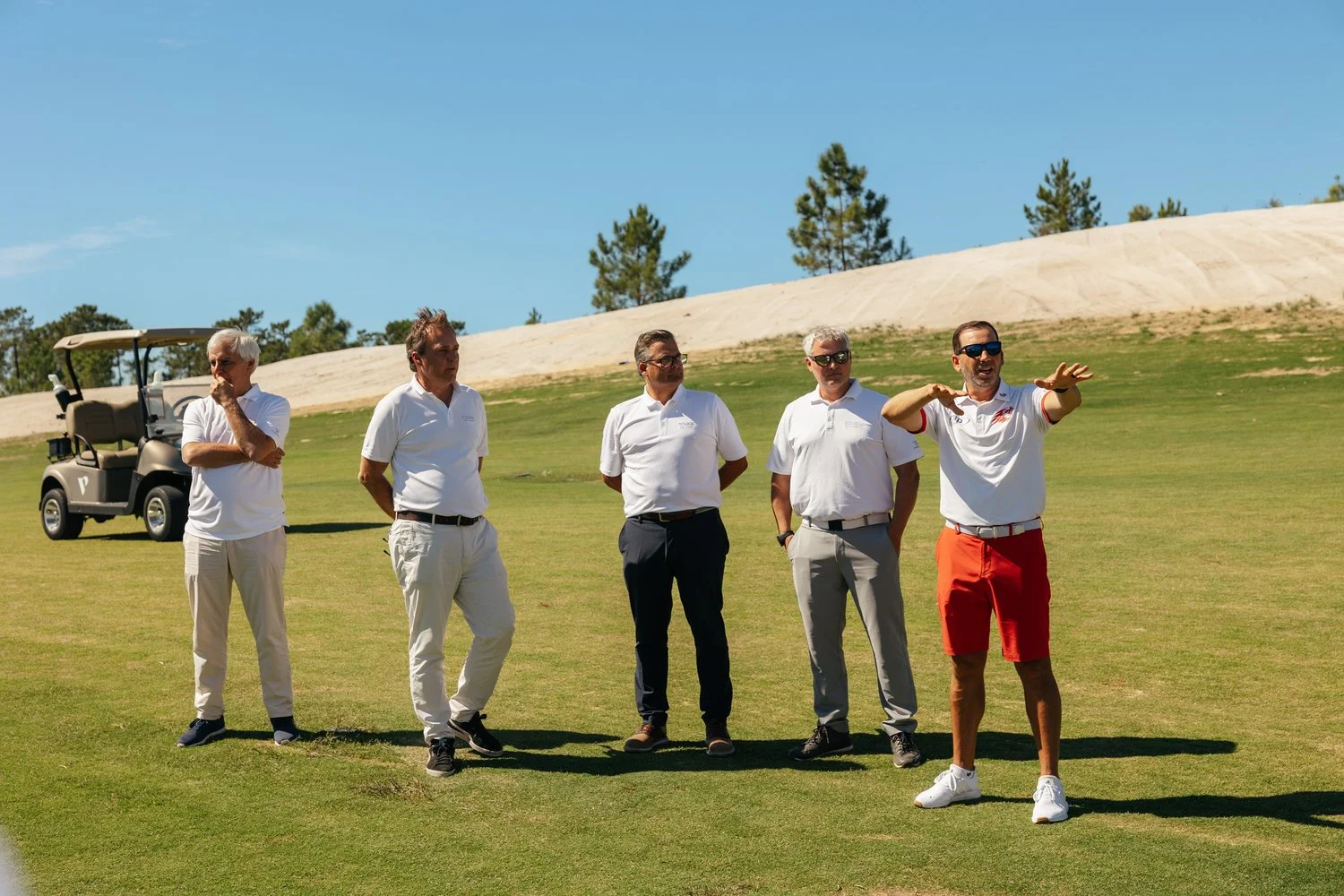 Sergio García made a special trip to Portugal to monitor the progress of his latest golf course design project, The Torre Course.