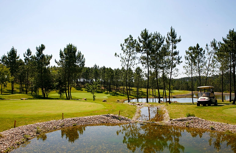 Montebelo Golf Course with a stunning view of Serra do Caramulo