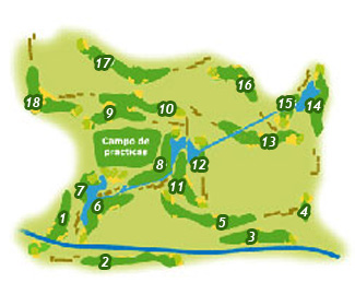 Fuerteventura Golf Course Golf Course map