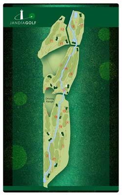 Jandía Golf Course Golf Course map