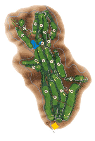 Salobre Golf Old Course Golf Course map