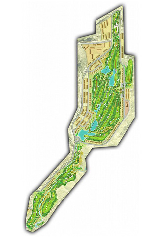 Font del Llop Golf Course Golf Course map