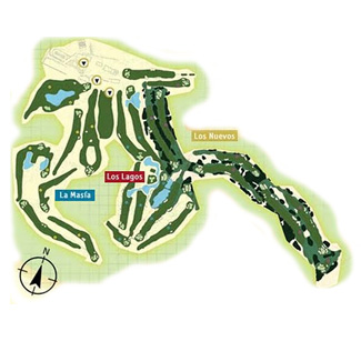 Escorpion Golf Course Golf Course map