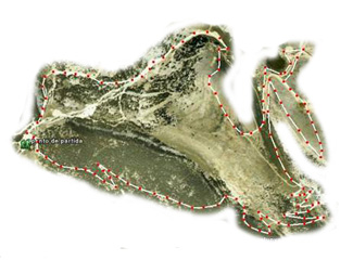 Port del Compte Golf Course Golf Course map