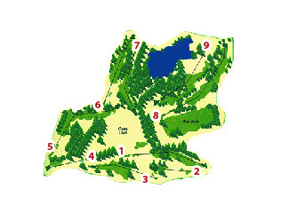 Raimat Golf Course Golf Course map