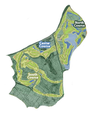 Infinitum Lakes (Ex Lumine) Golf Course map