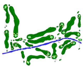 La Base Aerea de Torrejón Golf Course Golf Course map