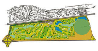 El Encin Golf Course Golf Course map