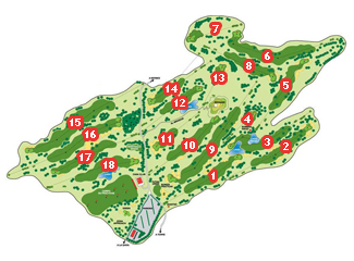 La Rasa de Berbes Golf Course Golf Course map