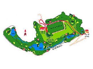 Cabanillas Guadalajara Golf Course Golf Course map