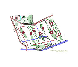 Las Erillas Golf Course Golf Course map