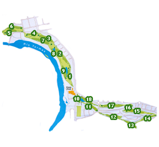 Villamayor Golf Course Golf Course map