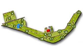 Entrepinos Golf Course Golf Course map