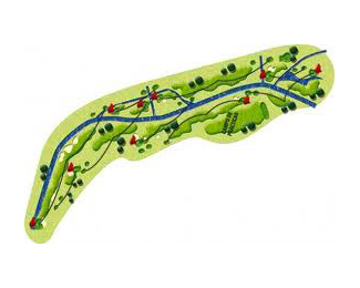 Villarrin Golf Course Golf Course map