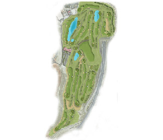 Centro Nacional de Golf Golf Course map