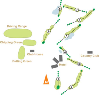 Penha Longa Monastery Golf Course map